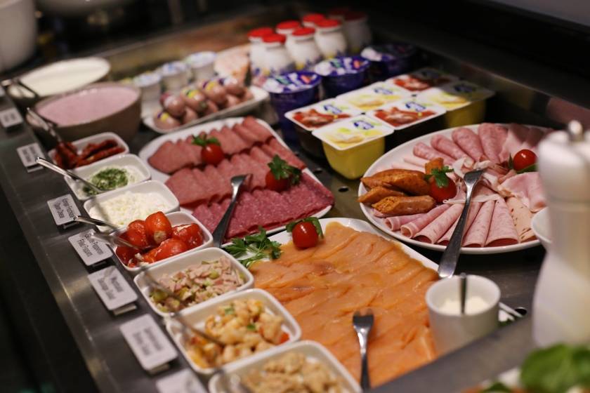 Breakfast buffet