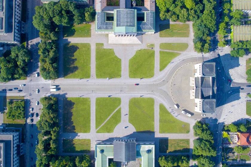 Königsplatz Drohne RE0023