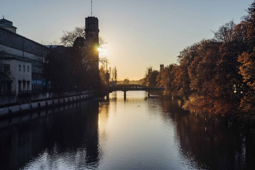 Deutsches Museum Sonnenuntergang dm0054