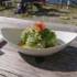 Spinach dumplings at a mountain hut.