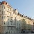 Façade d'un bâtiment dans le quartier de Schwabing à Munich