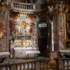 View of the baroque altar of the Munich Asamkirche.