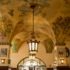 Ceiling vault decorated with frescoes in the Munich Hofbräuhaus