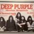 Poster showing the five band members of the group Deep Purple for the concert in Munich.