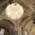 Interior view of the round cupola in the Theatinerkirche in Munich.