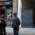 A man and a woman stand in front of a boazn in Munich.