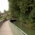 A wooden bridge over the Isar river in Munich.