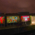 Exterior façade of a museum on which paintings are projected.