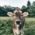 Vache sur une prairie dans la banlieue de Munich.