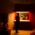 Woman standing in front of a display case in the Museum Fünf Kontinente in Munich