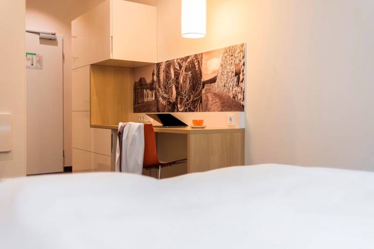 Comfort single room with garden view