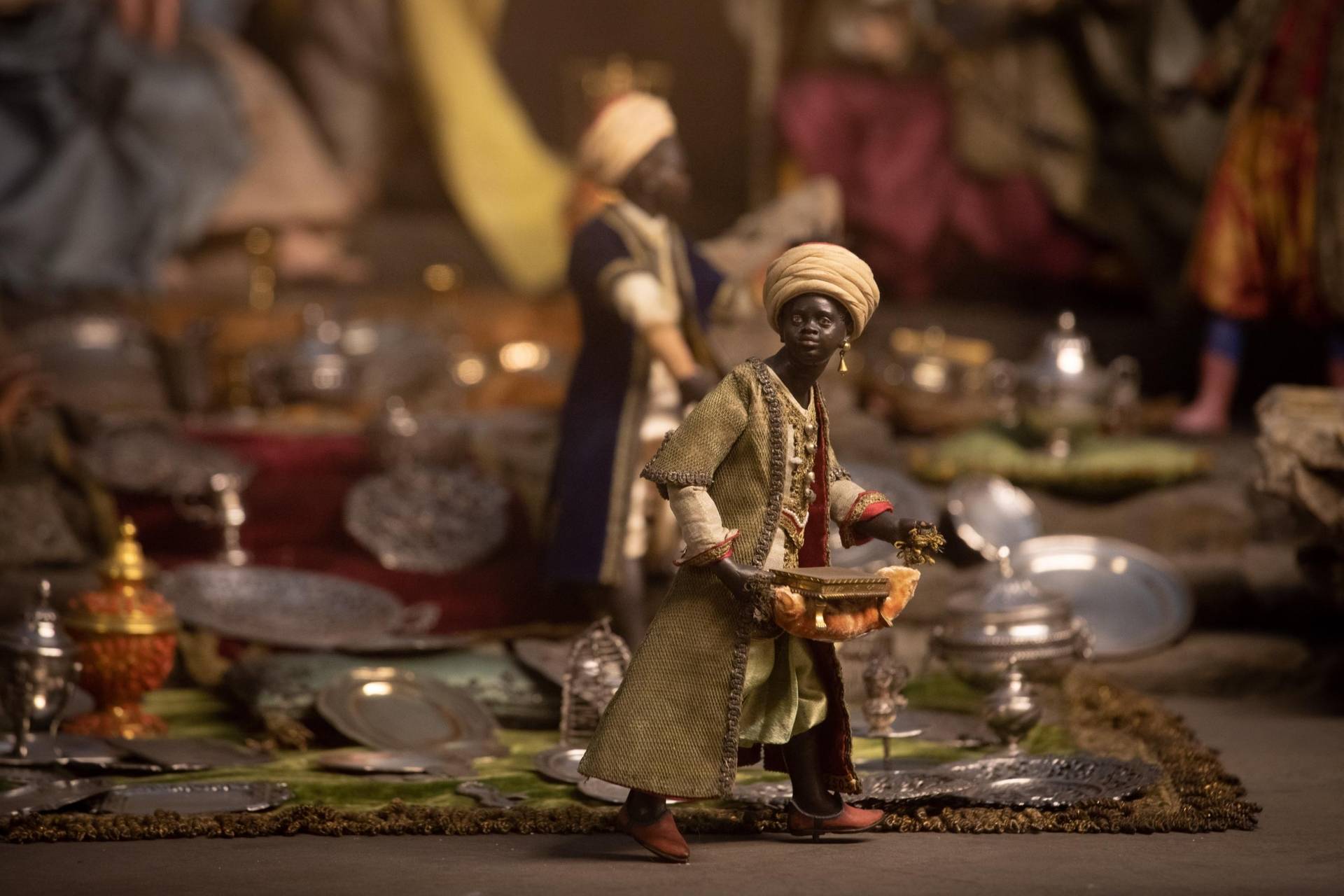 Nativity scene collection in the Bayerisches Nationalmuseum simply Munich