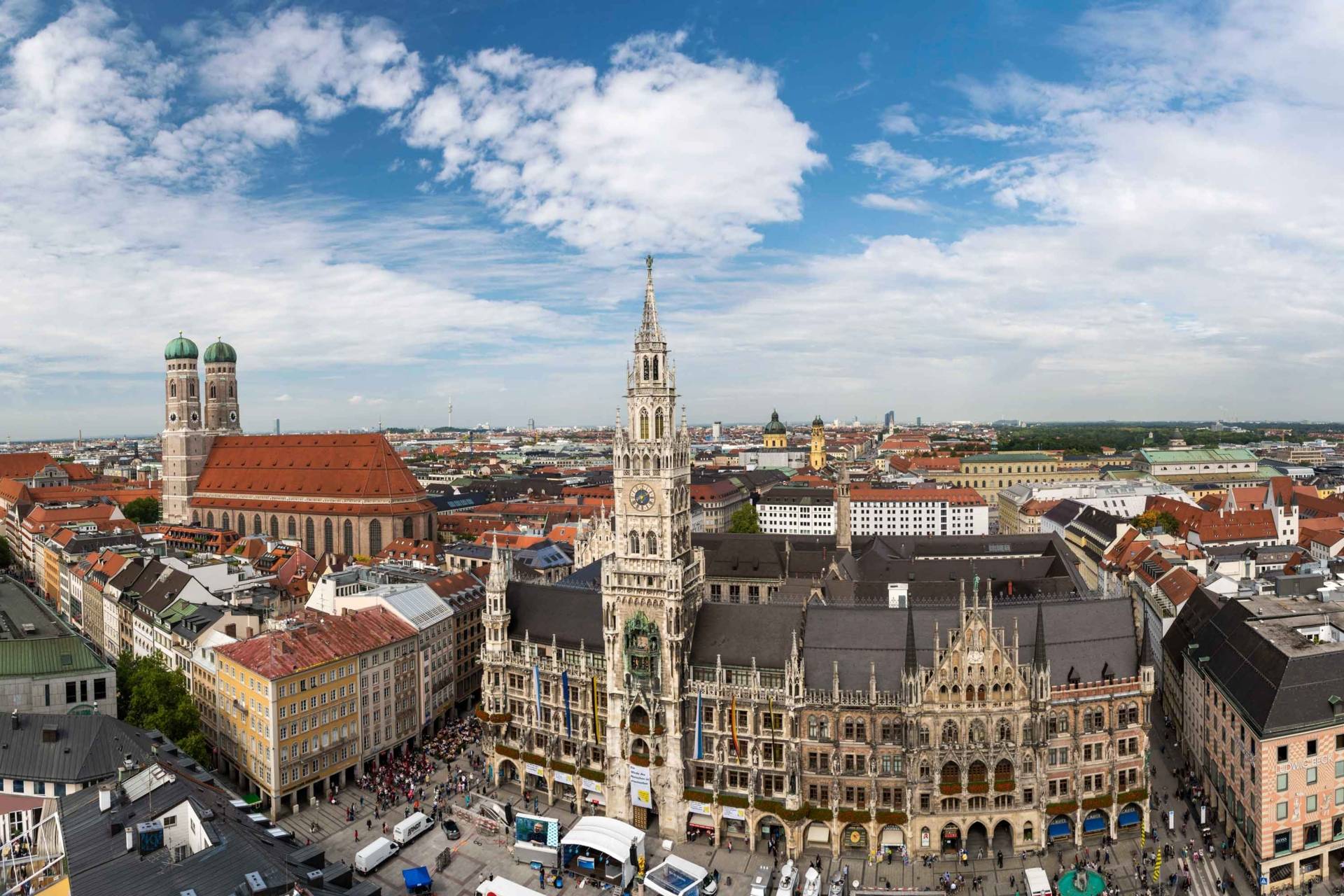 Marienplatz the heart of the city simply Munich