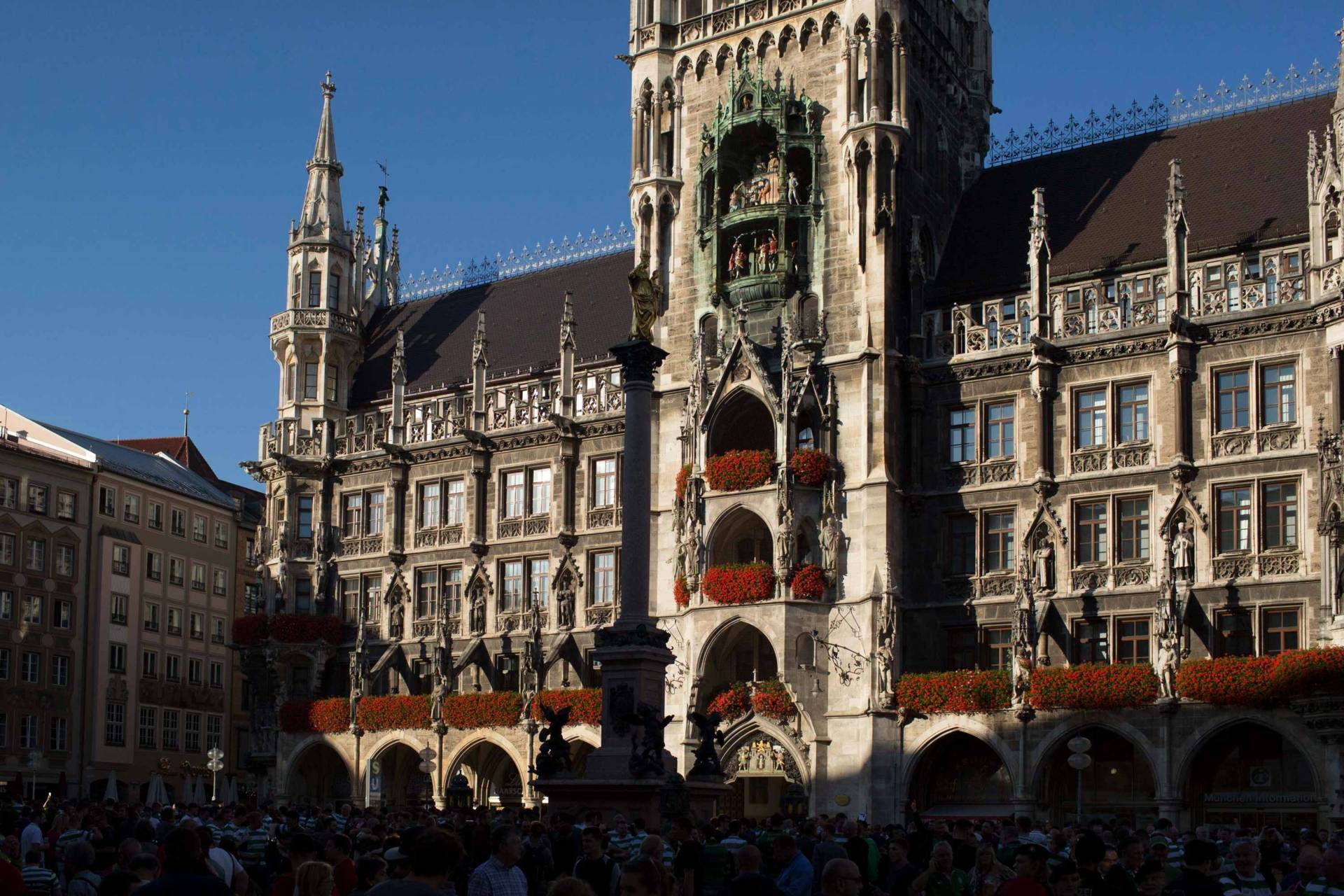 Marienplatz the heart of the city simply Munich