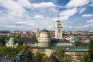 Panoramic view of the Deutsches Museum in Munich