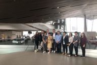 Chinese MICE professionals on a guided tour of the BMW World.