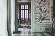 A hall in the Nymphenburg castle in Munich.