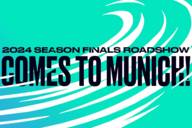 Banner for the 2024 League of Legends EMEA Championship Season Finals in Munich.