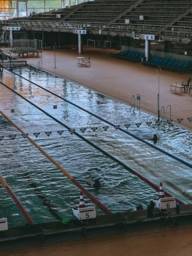 The Olympic swimming hall in Munich.