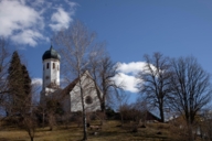 The monastery Andechs at Ammersee near Munich
