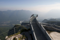 View from the Zugspitze in Bavaria.