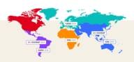 An overview map shows where AIDS conferences will be held in the coming years.