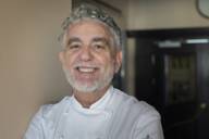 Michelin-starred chef Mario Gamba in his restaurant Acquarello