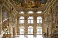 La Sala di pietra del Palazzo di Nymphenburg a Monaco di Baviera