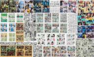 Fumetti assemblati in un collage