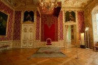 Interior view of the Residenz in Munich.