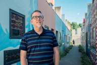 Nicanor Garcia stands in the Olympic Village in Munich.