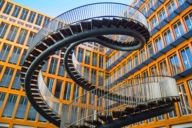 The "Infinite Staircase" by Olafur Eliasson in Munich.