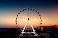 The Ferris wheel Umadum in Munich.