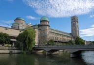 Deutsches Museum in Munich during the summer.